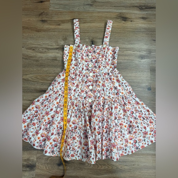 Masons Daughter Dress Womens Small Puff Sleeve Mini Floral Dress - Picture 11 of 11